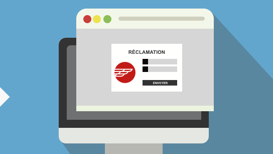 Visuel réclamation