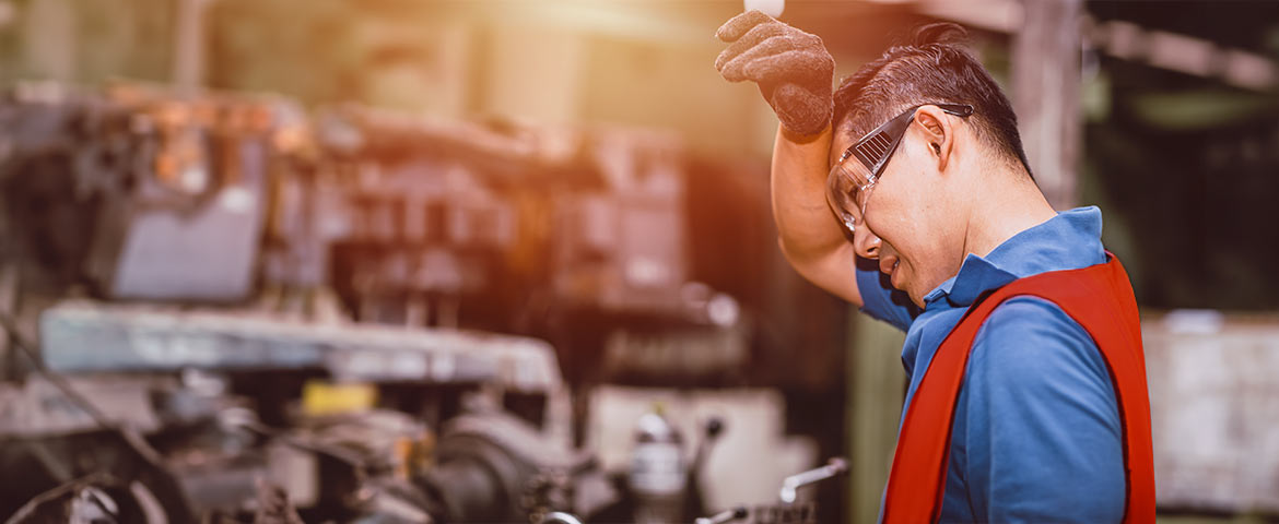 Risques de la canicule sur les stocks et équipements