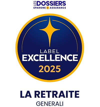 Label d'excellence 2025 - Generali Retraite Pro