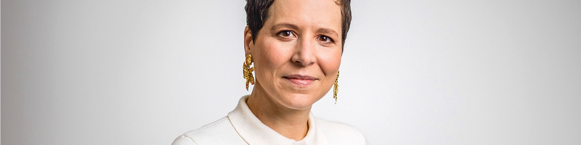 Portrait d'elise ginioux présidente de The Human Safety Net