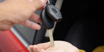 pohot d'un clé de voiture